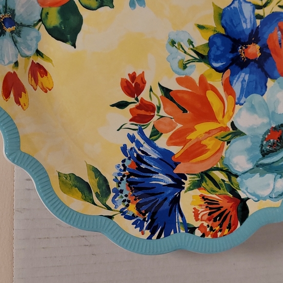 NWT Set of 4 Pioneer Woman Melamine, Delaney Plates - Picture 8 of 14